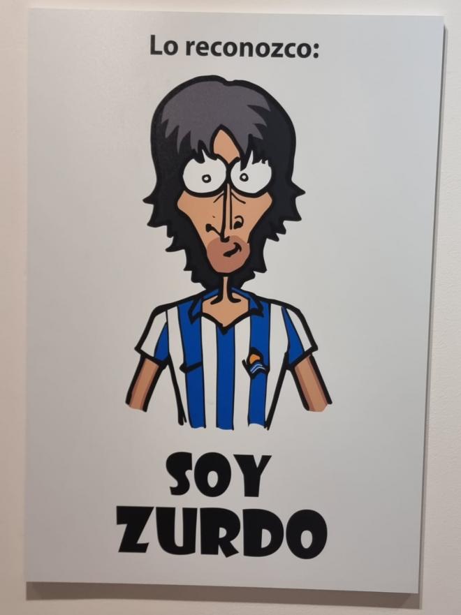 Carlos Martínez 'Txarli' fue el primer dibujo de un jugador de Mikel Soro (Foto: DMQ).