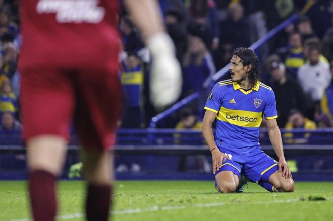 Cavani debuta con Boca (Foto: EFE)