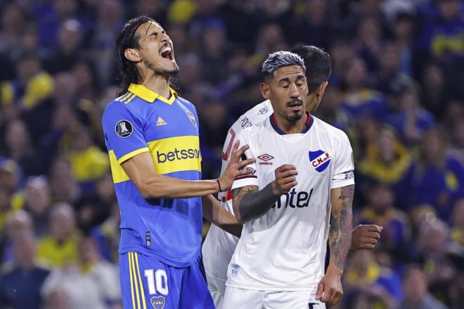 Cavani debuta con Boca (Foto: EFE)