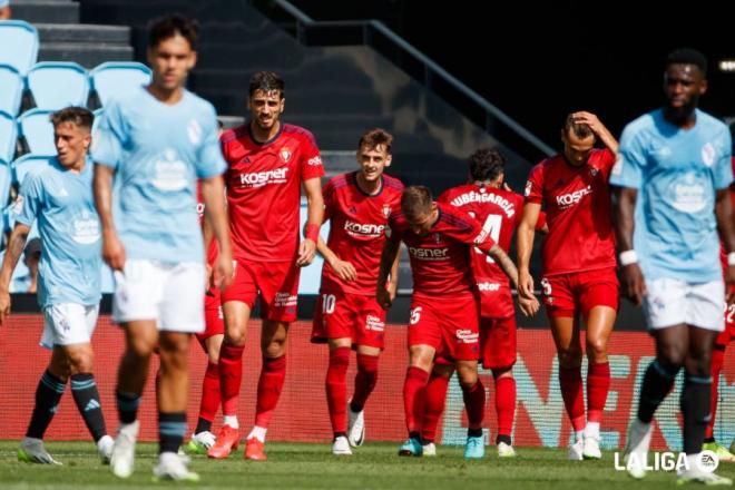 Lance del Celta-Osasuna (Foto: LaLiga).