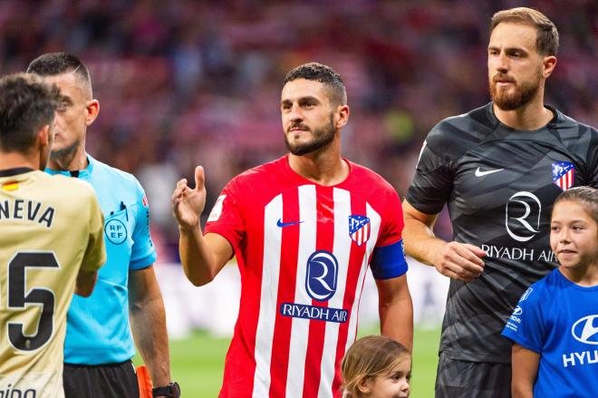 Diego Simeone no podrá contar con Koke durante varias semanas en el Atlético de Madrid (Foto: Cordon Press)