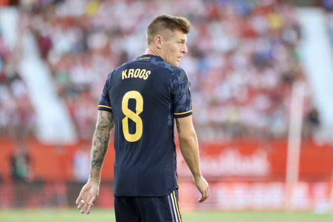 Toni Kroos, durante el Almería-Real Madrid (Foto: Cordon Press).
