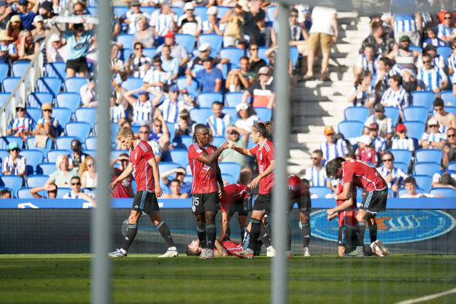 Gol del Celta en el Reale Arena. (Foto: Celta de Vigo)