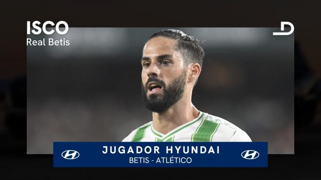 Isco Alarcón, Jugador Hyundai del Betis-Atlético