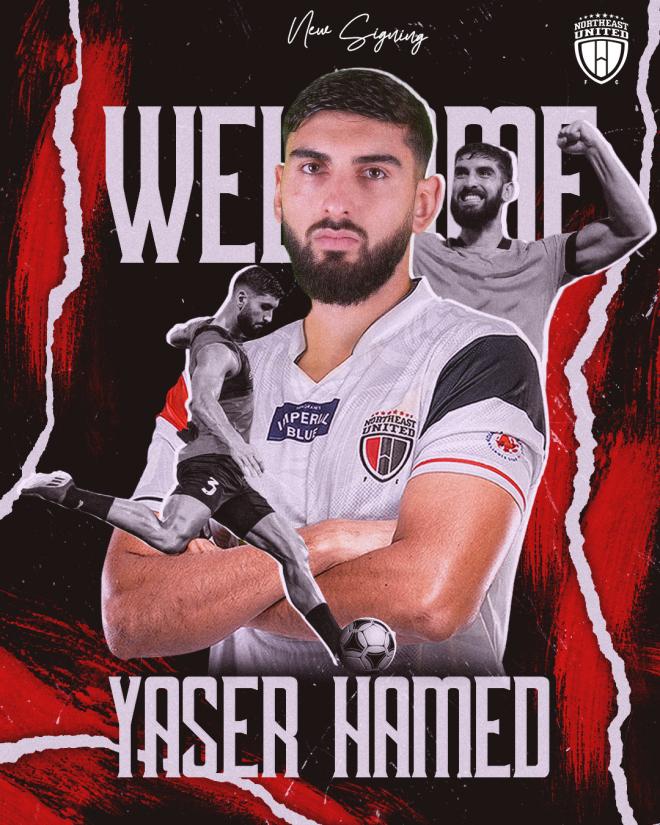 Yaser Hamed. (Foto: NorthEast United FC)