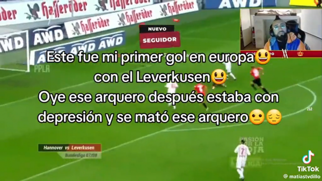 Arturo Vidal recuerda su gol a Robert Enke.