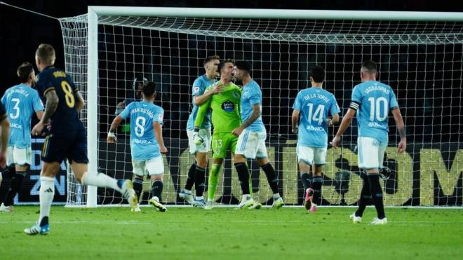 Lance del Celta - Real Madrid de la pasada temporada (Foto: RCCV).