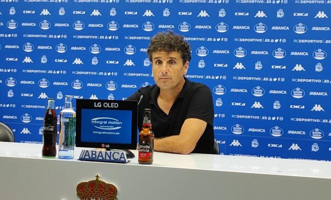 Idiakez, entrenador del Deportivo