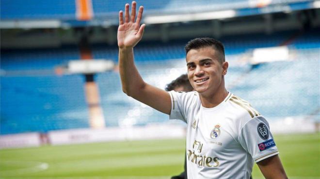 Reinier, en su presentación con el Real Madrid (Foto: EFE).