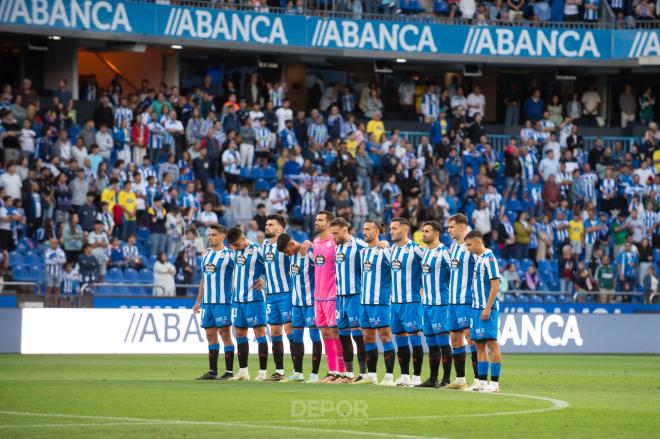 Once del Deportivo ante el Rayo Majadahonda (Foto: RCD)