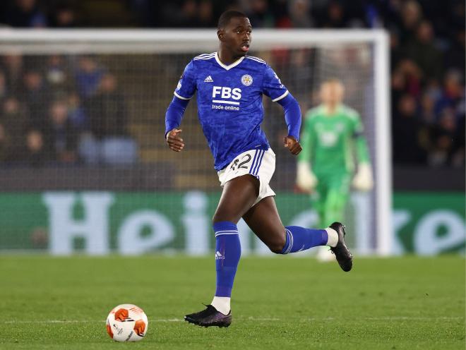 Boubakary Soumaré, jugando con el Leicester (Foto: Cordon Press).
