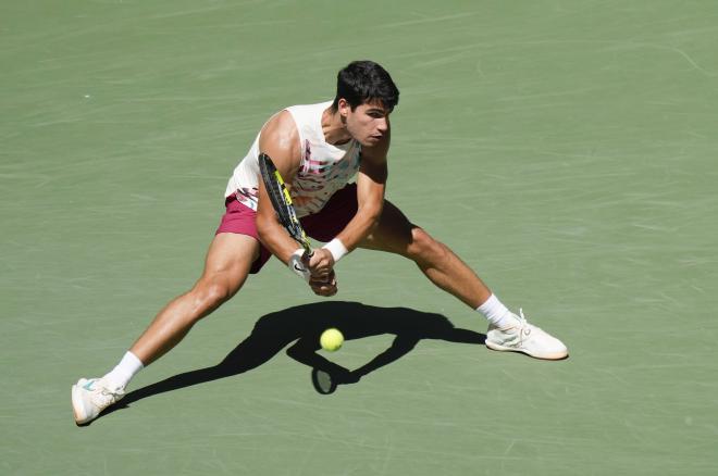 Carlos Alcaraz, en el US Open (Foto: Cordon Press).