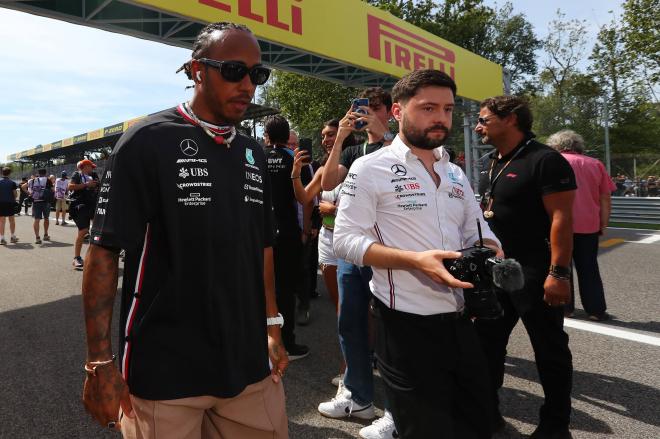 Lewis Hamilton, en el GP de Italia (Cordon Press)