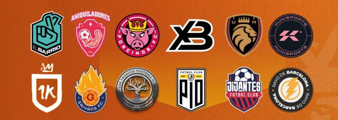 Los 12 equipos de la Kings Cup