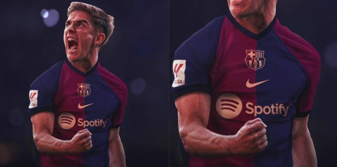 La camiseta del Barça para 2024/2025 (vía Footy Headlnes).