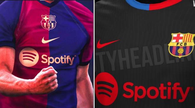 Las nuevas camisetas del Barça para 2024/2025.