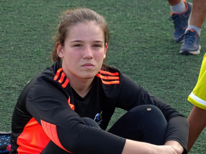 Naomi Mendoza, futbolista canaria de 17 años, muere por una meningitis. (@arencibiajj -Presidente