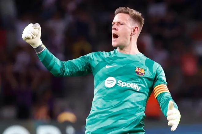 Ter Stegen, jugador del Barcelona. Fuente: EFE.