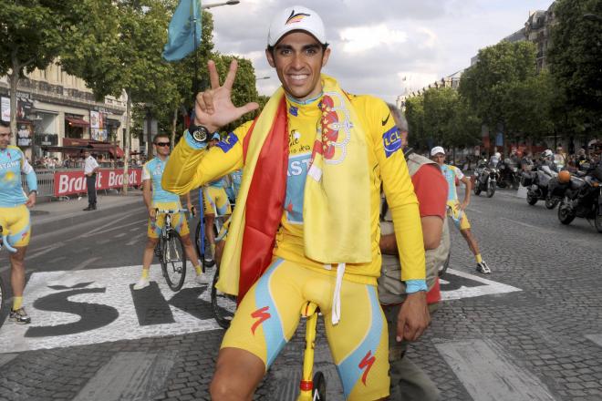 Alberto Contador en el Tour de Francia (Cordon Press)