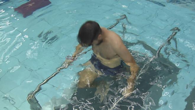 Así es la piscina que ha usado Vinicius para su recuperación