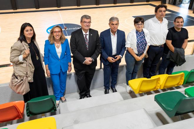 Inauguración de las instalaciones para el Bilbao Basket y el baloncesto en Artxanda.