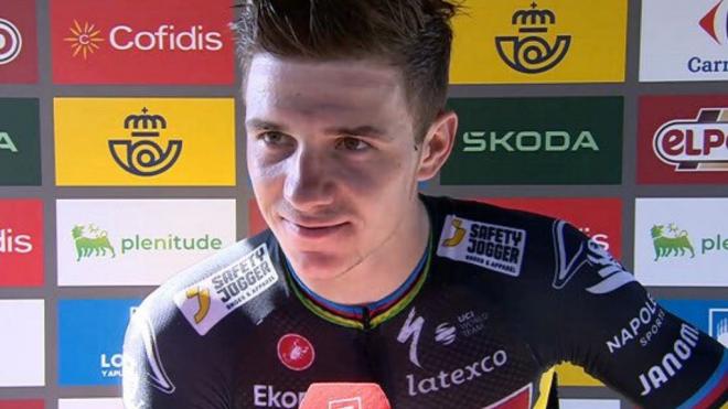 Remco Evenepoel y el miedo que pasó en 'La Vuelta a España': 