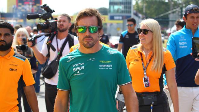 Fernando Alonso, en el GP de Italia (Foto: Cordon Press).