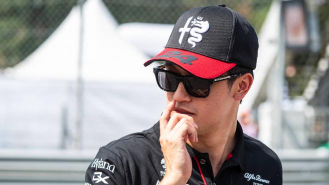 Guanyu Zhou, en el GP de Italia (Foto: Cordon Press).