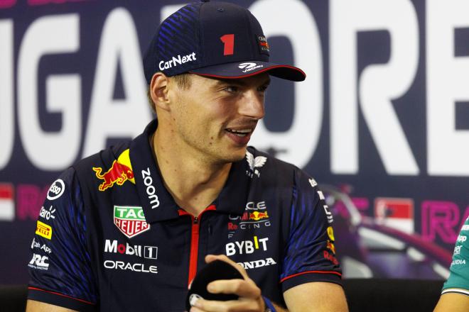 Max Verstappen, en el GP de Singapur (Foto: Cordon Press).