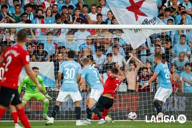 Gol de Vedat Muriqi en el Celta - Mallorca (Foto: LALIGA).