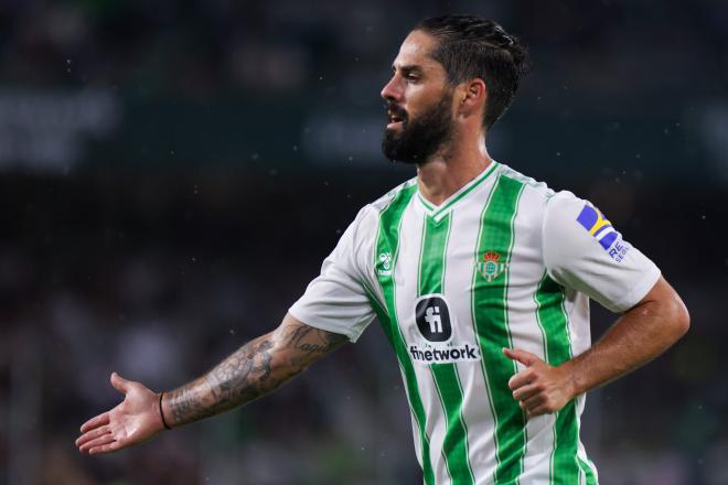Isco Alarcón, en un partido con el Betis (Foto: Cordon Press).