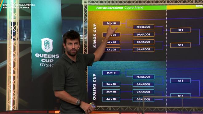 Piqué explica el nuevo formato de las finales de Kings Cup