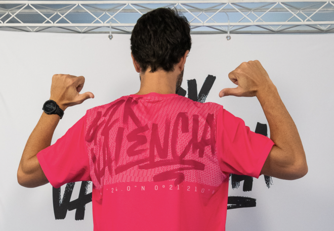 camiseta del Maratón Valencia 2023