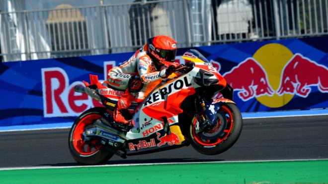 Marc Márquez, en el GP de San Marino (Foto: Cordon Press).