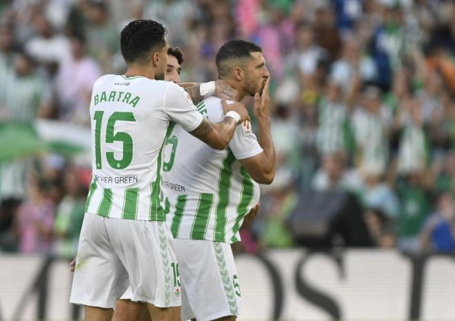 Guido celebra su gol ante el Cádiz (Foto: Kiko Hurtado)