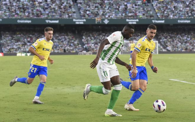 Luiz Henrique ante el Cádiz (Foto: Kiko Hurtado)