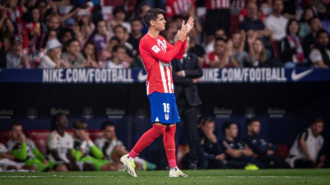 Álvaro Morata, en el partido contra el Real Madrid (Cordon Press)