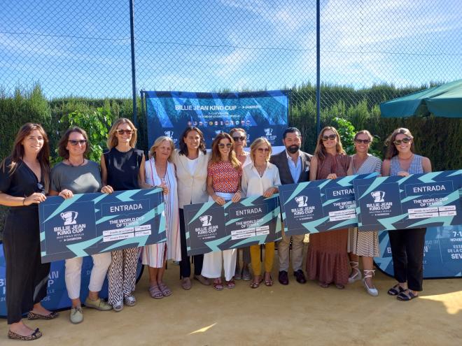 La Copa del Mundo de Tenis femenino llega a Sevilla de la mano de la Billie Jean King Cup