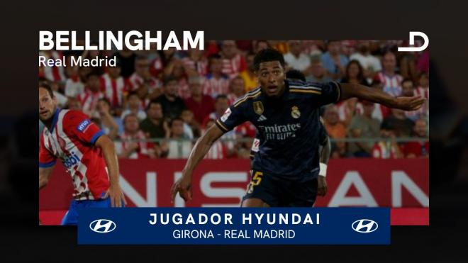 Bellingham, Hyundai del Girona-Real Madrid.
