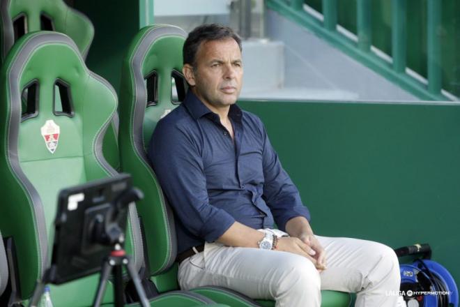 Calleja en el Elche - Levante. (Foto: LALIGA)