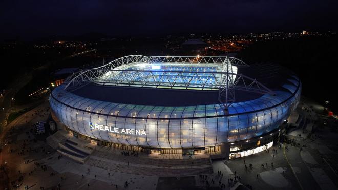 El Reale Arena podría acoger partidos del Mundial 2030 (Foto: Real Sociedad).