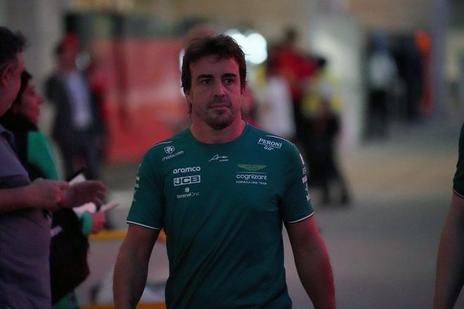 Fernando Alonso, en el GP de Qatar (Foto: Cordon Press).