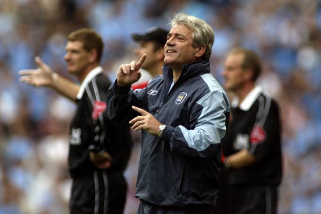 Kevin Keegan, durante su etapa como técnico del Manchester City (Fuente: Cordon Press)