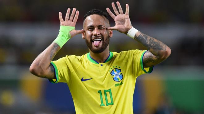 Neymar durante un encuentro con la selección brasileña (Cordon Press)