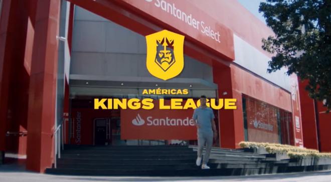 Santander se convierte en el patrocinador de la Américas Kings League.