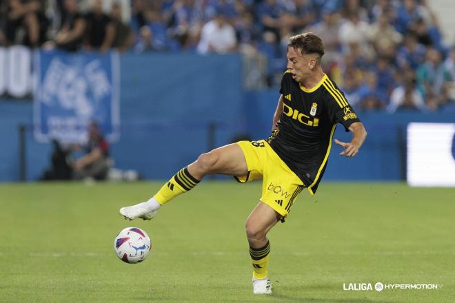 Paulino en el Leganés - Oviedo (Foto: LALIGA).