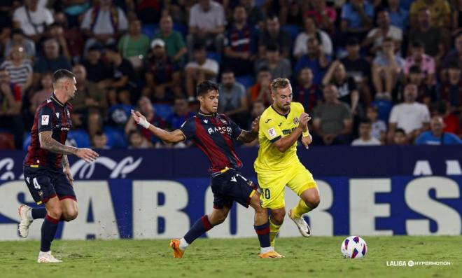 Javier Ontiveros será una de las bazas del Villarreal B frente al Espanyol. (Fuente: LALIGA).