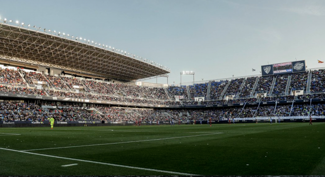 La Rosaleda volverá a rugir con un ambiente digno de Primera División. (Foto: MCF)
