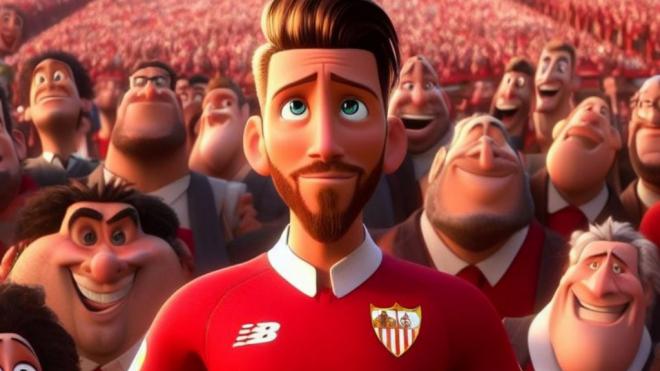 Sergio Ramos, si fuera un personaje de Pixar. (@engorilaoperdio)