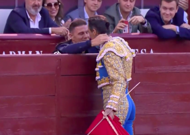 Joaquín Sánchez y 'El Cid' (Foto vía: OneToroTV)